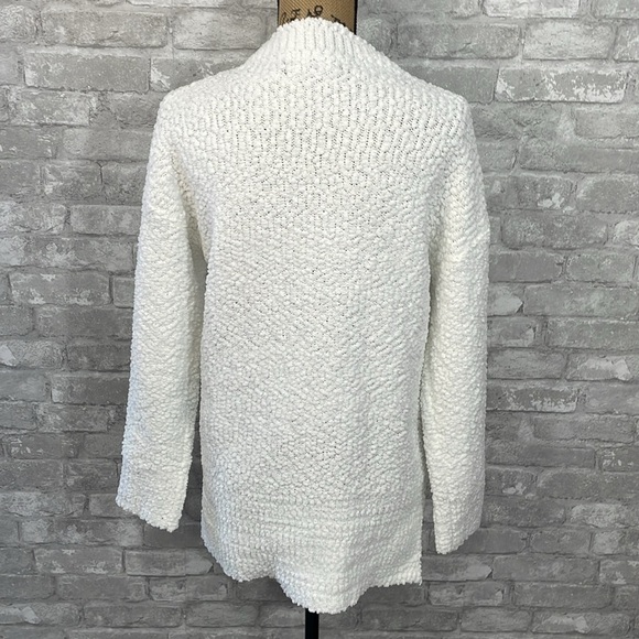 MEROKEETY White Chenille Sweater - Picture 4 of 6